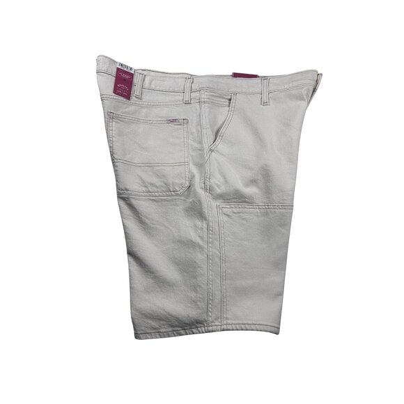 Levi Strauss Double Front Utility Shorts Men's Size 40 Beige NEW - Picture 3 of 8